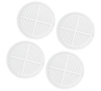 Shurhome 4 toppe multiuso, resistenti all'usura, autoadesive, protezione per scarpe, copertura per sandali con tacco alto e scarpe da ginnastica, solo cuscinetti autoadesivi, bianco, Einheitsgröße