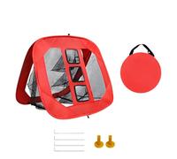 Shurhome Attrezzo multifunzione per allenamento da golf con 3 aperture per il controllo e il progresso della rete da golf