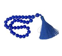 Shurhome Bracciale da preghiera islamica Tasbih in vetro con 33 perline, gioiello di culto per la devozione quotidiana e l'uso cerimoniale spirituale, Taglia unica, come descritto