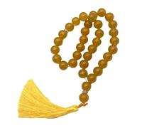 Shurhome Bracciale da preghiera islamica Tasbih in vetro con 33 perline, gioiello di culto per la devozione quotidiana e l'uso cerimoniale spirituale, Taglia unica, come descritto