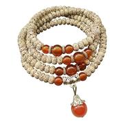Shurhome Bracciale di perle con stella Bodhi per alleviare lo stress e per uno stile di vita equilibrato con stella positiva Bodhi, Taglia unica, come descritto
