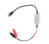 Shurhome Cavo di ricarica USB portatile con uscita da 5 V a 13,8 V e morsetto per accessori batteria del veicolo, cavo di ricarica rapida