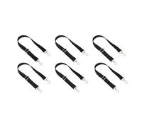 Shurhome Cinghie elastiche regolabili, per coperte da cavallo, con fibbie in metallo per accessori da equitazione, cinghie di fissaggio per coperte da cavallo, stabile fascia di supporto