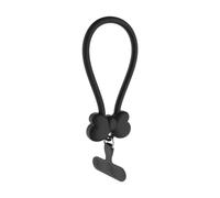 Shurhome Cinturino da polso in silicone con farfalla, design alla moda ed elegante per un trasporto sicuro quotidiano