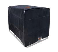 Shurhome Copertura per serbatoio, 1000 l, tessuto in poliestere 210D | Lembo di accesso rapido per un facile utilizzo, cuciture rinforzate, tessuto in poliestere antipolvere per diversi