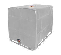 Shurhome Copertura per serbatoio, 1000 l, tessuto in poliestere 210D | Lembo di accesso rapido per un facile utilizzo, cuciture rinforzate, tessuto in poliestere antipolvere per diversi