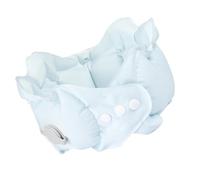 Shurhome Cuscino cervicale imbottito ad aria, compatto, pratico per viaggi, campeggio e relax quotidiano