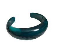 Shurhome Elegante Resina Trasparente Stampa Floreale Per Le Donne Eleganti Gioielli Portatile Idee Regalo Dolci Pastelli Disegni Elegante Resina Stampato Gioielli Da Polso, Misura unica, come