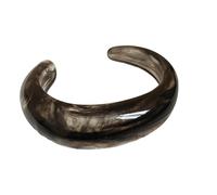 Shurhome Elegante Resina Trasparente Stampa Floreale Per Le Donne Eleganti Gioielli Portatile Idee Regalo Dolci Pastelli Disegni Elegante Resina Stampato Gioielli Da Polso, Misura unica, come