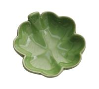 Shurhome Elegante vassoio in ceramica per l'organizzazione di gioielli, robusto multiuso accessorio per la decorazione della casa, organizer per gioielli in ceramica