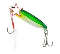 Shurhome Esche da pesca a lento affondamento con doppio gancio e modello di nuoto realistico per una migliore efficienza delle giunzioni Doppio gancio esche da pesca a passo lento
