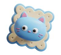 Shurhome Grazioso coperchio per porta cartoni animati, a prova di bambini, chiusura silenziosa, fermaporta in PVC durevole per Shih Tzus per casa e giardino prepediatrico con molteplici funzioni