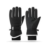 Shurhome Guanti termici impermeabili Touch Panel per sport invernali con isolamento da 220 g e antiscivolo, guanti da sci estremamente freddi con HeatLock e compatibilità