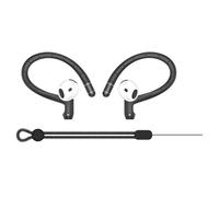 Shurhome Paraorecchie in silicone antiscivolo, design ergonomico per uno stile di vita attivo, facile installazione senza attrezzi, accessori resistenti al sudore, archetto antirumore