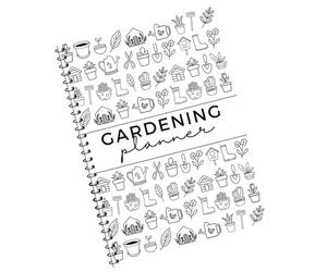 Shurhome Pianificatore da giardino di fiori ispessito, per la cura delle piante, per l'irrigazione della pianificazione, organizzatori, strumenti da giardino, illustrazioni per giardinieri domestici