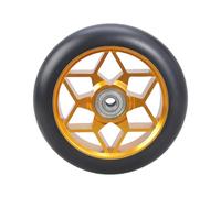 Shurhome Ruota in lega di alluminio con cuscinetti, parte professionale, durevole 110 mm ad alte prestazioni accessori per calci