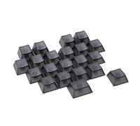 Shurhome Tasti a forma di cuore personalizzabili, 21 tasti, graffi, si illumina attraverso il design, altezza originale