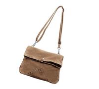 Shurhome Trendy Distressed Jeans Crossbody Borsa spaziosa Multi compartimento Design Resistente agli strappi Tessuto Per Lavoro Pendolare Resistente agli Lacrime Pratico Jeans Borsa Messenger Bag
