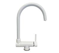 Shurity 370 Rubinetto da cucina Abbattibile sottofinestra 3 vie 3/8” (Bianco)