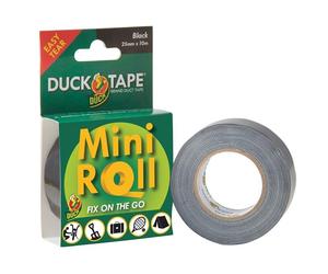 Shurtape Duck Tape® Mini Roll 25Mm X 10M Nero SHUDTMINI
