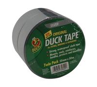 Shurtape Duck Tape® Original 50Mm X 50M Argento (Confezione Doppia) SHU211115