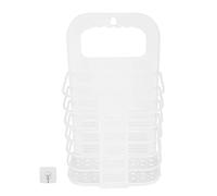 Shurzmotic Cestino da Foraggiamento Piegevole per Galline, Alimentatore Portatile per Verdure, Giocattolo da Appendere con Gancio Adesivo, Durevole in Plastica per Conigli Cavie Criceti