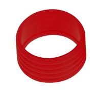 Shurzzesj Anello di gomma di tenuta della racchetta da tennis, anello di gomma elastico della maniglia della racchetta da tennis, antiscivolo Badminton Tennis assorbente