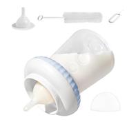 Shurzzesj Biberon per allattamento per gattini, anti-soffocamento, in silicone, design ergonomico, rimovibile, per tutte le razze di gattini, conigli, scoiattoli