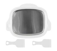 Shurzzesj Gelatiera istantanea, macchina per gelato - Vassoio con 2 spatole | Sweet Roller Pan, piastra di raffreddamento istantanea per la preparazione di gelati morbidi