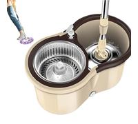 Shurzzesj Mop con secchio, mocio e secchiello | mocio girevole in microfibra mocio e set di secchi | Sistema versatile di pulizia dei pavimenti, set di secchi per la casa e l'azienda