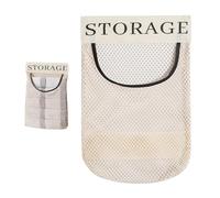 Shurzzesj Porta sacchetti della spesa in rete, porta sacchetti della spazzatura per sacchetti della spesa, dispenser per cucina, camera da letto, soggiorno, bagno
