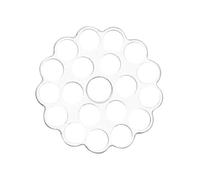 Shurzzesj Supporto rotante per composizioni floreali, supporto rotante per fiori - supporto per manico trasparente a spirale - supporto per manico per fiori - strumento di arrangiamento per