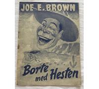 Shut My Big Mouth Joe E. Brown Adele Mara Jory Vintage 1942 programma cinemat...