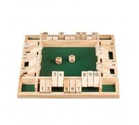 Shut The Box - 10 Pezzi - Per 1-4 Persone