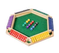 Shut The Box Gioco, 6 Giocatori Legno Chiudi La Scatola Famiglie Gioco, Classico Shut The Box Giocos Dadis Giocos Per Bambini Adulti, Divertenti Chiudi La Scatola Strategias Matica, Per Articoli Per