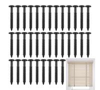 Shutter Fasteners - 3 Inch Window Panel Nails and Screws | Window Screen Plunger Pins | Dressing Hardware for Catch Lock Bumper End Work Door Wardrobe Edge Home Users Business Users