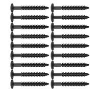 Shutter Fasteners, 3 pollici Windows Screen Plunger Pins, 0,67 x 1,42 x 2,99 pollici Catch Lock Hardware to Doors Wardrobes and Viewports, Edge Bumper End Accessories for Home Home Home & Commercial
