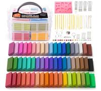 Shuttle Art Argilla polimerica, 57 colori, kit creativo con 19 strumenti e 10 accessori, non tossico, non appiccicoso, ideale per il tempo libero.
