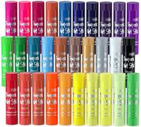 Shuttle Art Tempera - Bastoncini per pittura a mossa, 30 colori resistenti, asciugatura rapida, funziona perfettamente su carta, legno, vetro, ceramica, tela