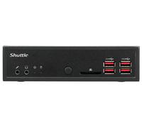 Shuttle DH32U barebone per PC/stazione di lavoro 1.35L sized PC Nero 7505 Intel SoC NEW