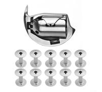 Shuttle Hook HAD-204 + 10 rocchetti set, per Durkopp Adler 203, 204, 205, 166, 266, 366, per Seiko, per ECONOSEW 441-441S, per Consew 2050, 751R