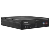 Shuttle Slim PC DH670V2 , S1700, 2x HDMI, 2x DP , 2x 2.5G LAN, 2x COM, 8x USB, 1x 2.5 , 2x M.2, funzionamento 24/7, attacchi VESA - Nouvo
