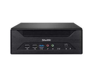 Shuttle XPС slim XH610 barebone per PC/stazione di lavoro 3.5L sized PC Nero Intel H610 LGA 1700