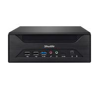 Shuttle XPC slim Barebone XH610 - S1700, Intel H610, 1xDP, 1xHDMI, 1x VGA, 2x COM (RS232), 2x LAN (2,5G e 1G), 1x slim 5,25 , 2x 3,5 , 2x M.2, funzionamento 24/7 - Nouvo