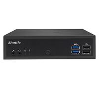 Shuttle Xpc Slim DS81 Intel Haswell H81 chipset LGA 1150 i3/i5/i7/Pentium, supporta 4 K Ultra HD video, Heatpipe modulo di raffreddamento nero Cruz V2 Fresh Foam