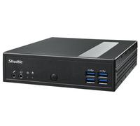 Shuttle XPC Slim PC System DL3000EP - Intel N100 - Win10 IoT - 8 GB RAM - 128 GB SSD M.2 (NVME) - LAN 2x (2x 2,5 Gbit) - 2xcom - 1xhdmi - 1x VGA - Fanless - 24/7 Operazioni continue (DL3000EP) - Nouvo