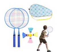 SHUTTLECOCK SET - KIT BADMINTON e Kit di sostituzione della racchetta, set di giochi sportivi per esterni | Family Fun Racquet Game per adolescenti e amici, gioco per prato sul cortile, attrezz