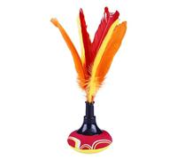 Shuttlecocks Badminton - 200 g Soft Gomma Shuttlecock | Penna - Giocattolo sportivo per interni e cassaforte - per bambini - giochi di allenamento per adulti e giochi ricreativi all'aria aperta