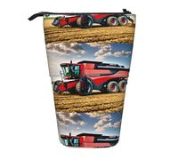 SHuWeiD Company Farm Tractor stampa Custodia verticale retrattile, adatta per penne, cosmetici e piccoli oggetti essenziali, uso quotidiano