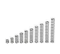 Shuxiang-Molle di compressione 5PCS, Diametro del filo 2mm, diametro esterno 32mm, lunghezza 60-100mm, molle a compressione in acciaio molla a molla Y, 2x32x (60-100) mm molle di compressione di alta